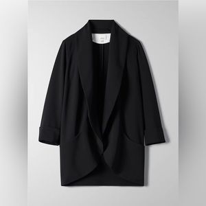 Aritzia Wilfred Chevalier Blazer Jacket in Black